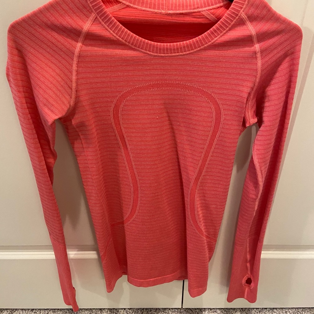 Lululemon Pink Swiftly Tech Long Sleeve